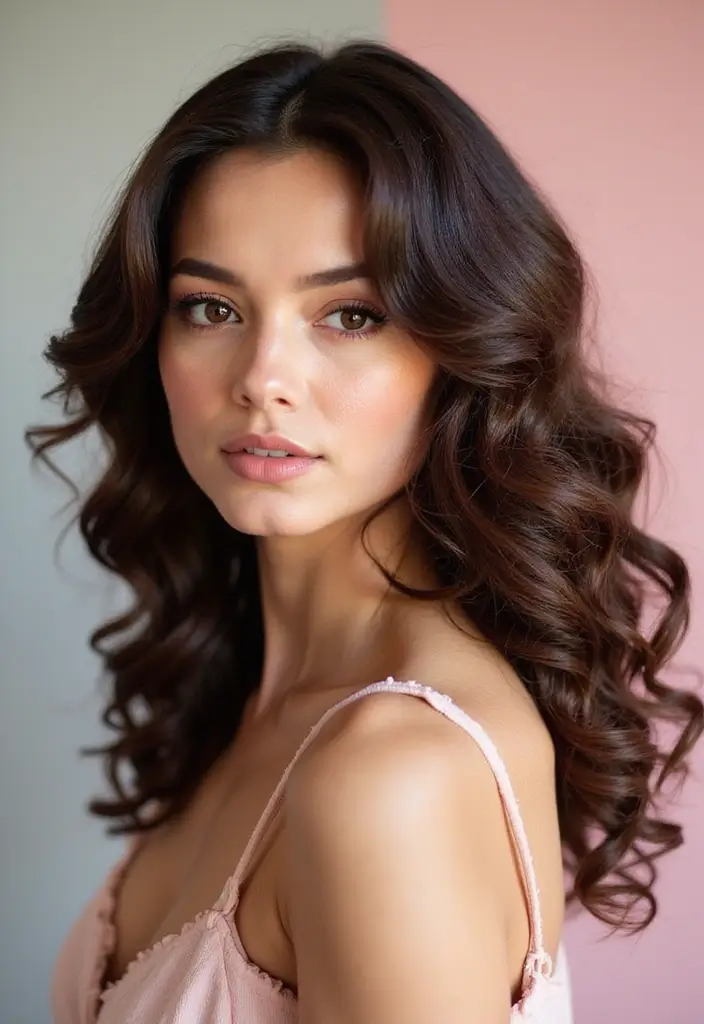 50 All Back and Base Hairstyles That Stay Timeless 23 50 All Back and Base Hairstyles That Stay Timeless - 22. Classic Spiral Curls