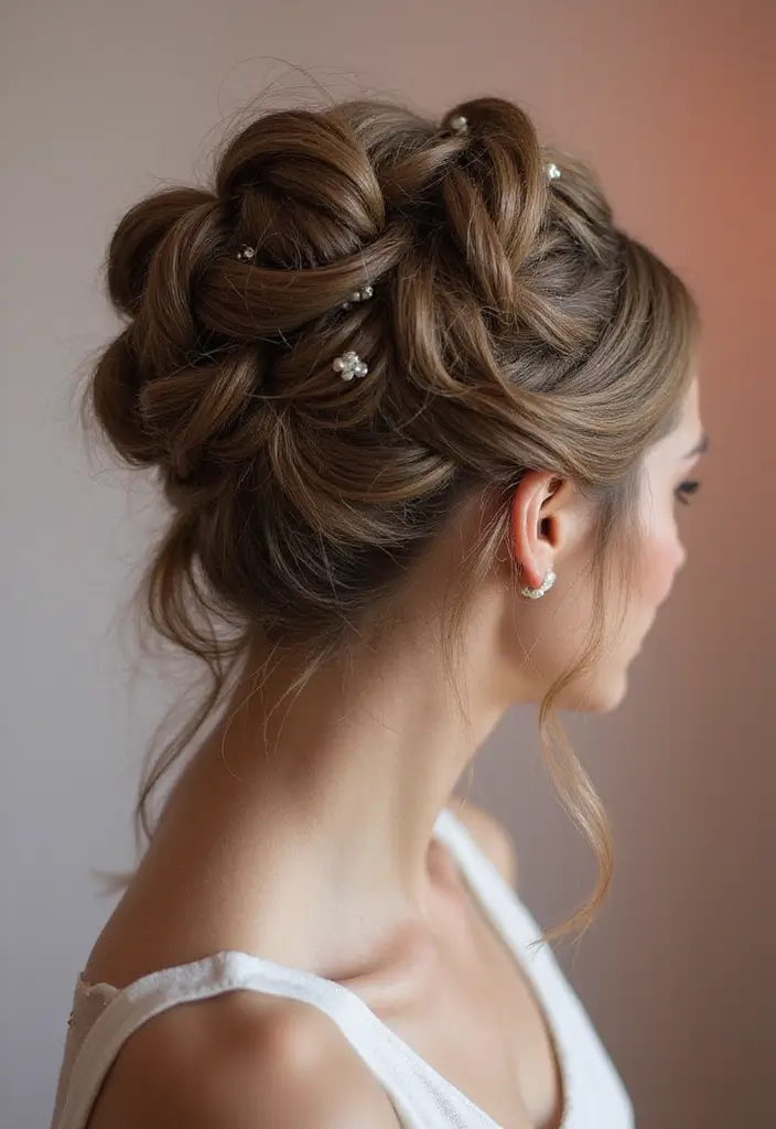 50 All Back and Base Hairstyles That Stay Timeless 29 50 All Back and Base Hairstyles That Stay Timeless - 28. Intricate Updo