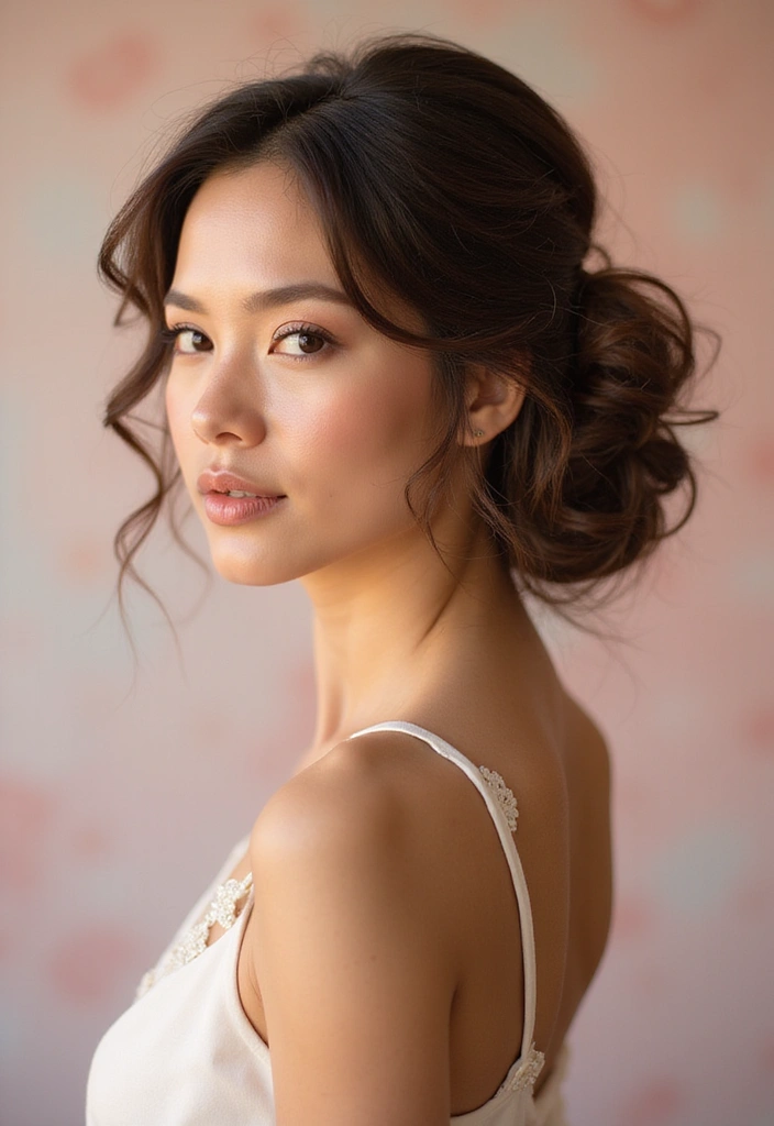 50 All Back and Base Hairstyles That Stay Timeless 33 50 All Back and Base Hairstyles That Stay Timeless - 32. Layered Updo