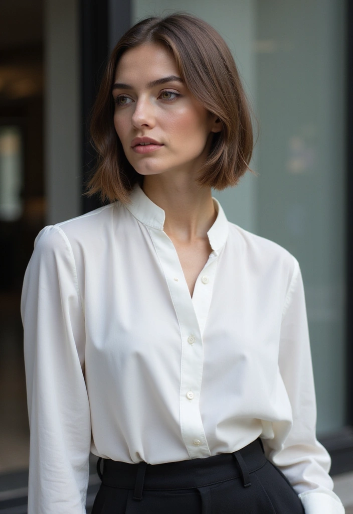 50 All Back and Base Hairstyles That Stay Timeless 35 50 All Back and Base Hairstyles That Stay Timeless - 34. Sleek Back Bob