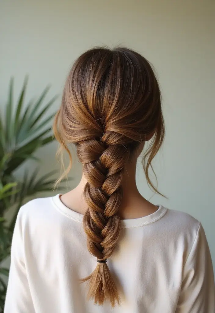 50 All Back and Base Hairstyles That Stay Timeless 46 50 All Back and Base Hairstyles That Stay Timeless - 45. Loose Fishtail Braid