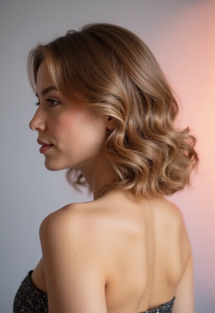 50 All Back and Base Hairstyles That Stay Timeless 47 50 All Back and Base Hairstyles That Stay Timeless - 46. Side-Swept Curls