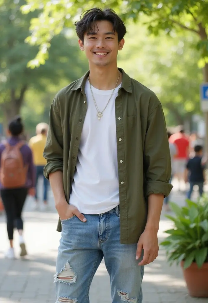 50 Asian Men Messy Hairstyle Ideas That Look Effortless 39 50 Asian Men Messy Hairstyle Ideas That Look Effortless - 38. Messy Half Braid