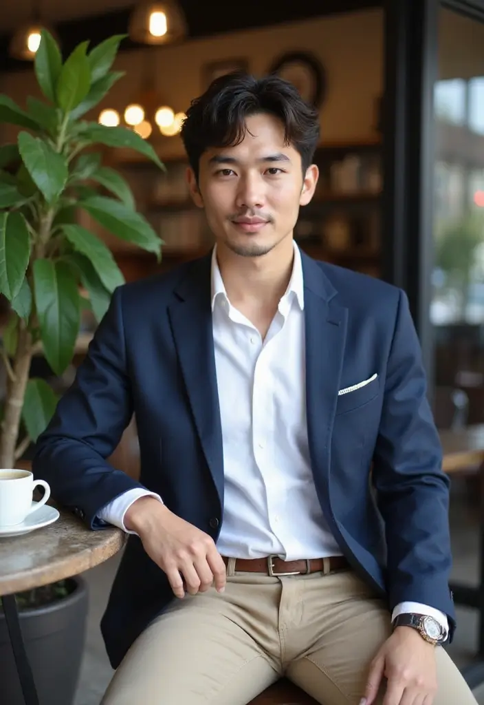 50 Asian Men Messy Hairstyle Ideas That Look Effortless 43 50 Asian Men Messy Hairstyle Ideas That Look Effortless - 42. Messy Side Part with Textured Waves