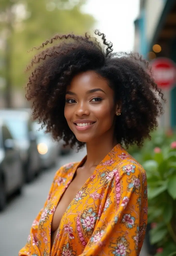 50 Beautiful Hairstyles for Natural Hair You’ll Love - 12. Curly Bob