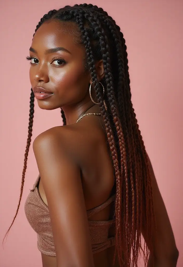 50 Beautiful Hairstyles for Natural Hair You’ll Love - 13. Twisted Braids