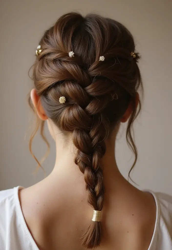 50 Beautiful Hairstyles for Natural Hair You’ll Love - 38. Knotted Braid