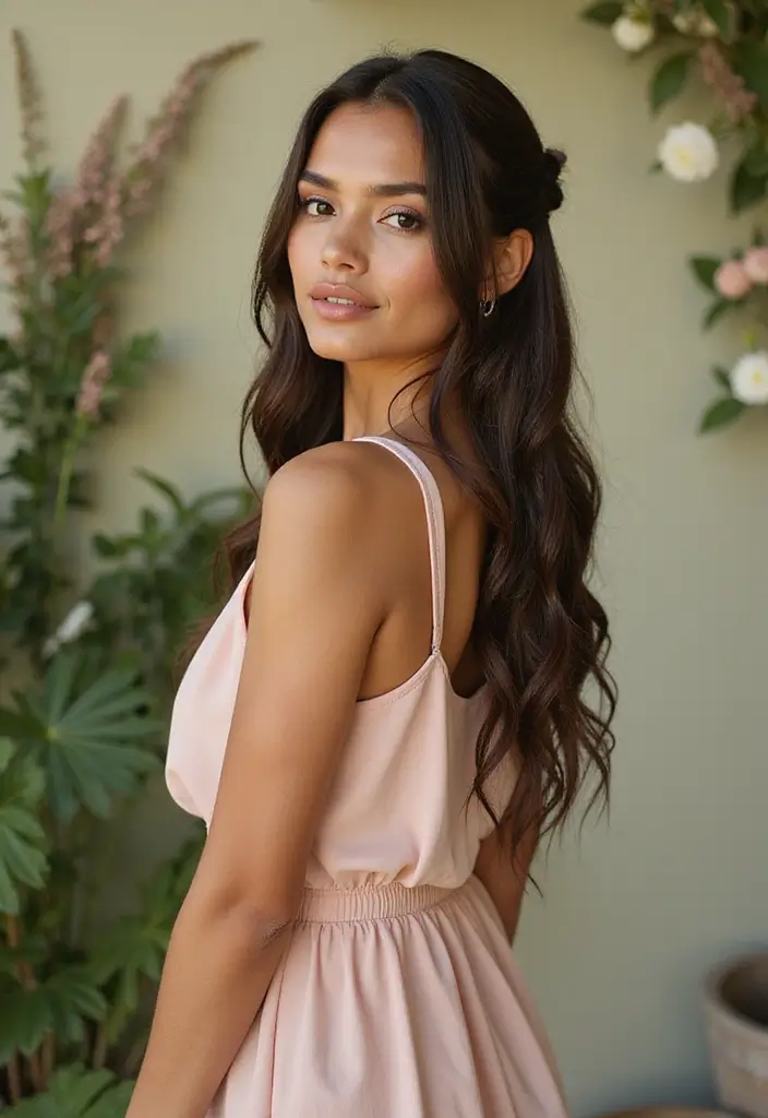50 Beautiful Hairstyles for Natural Hair You’ll Love - 39. Half Up Twists