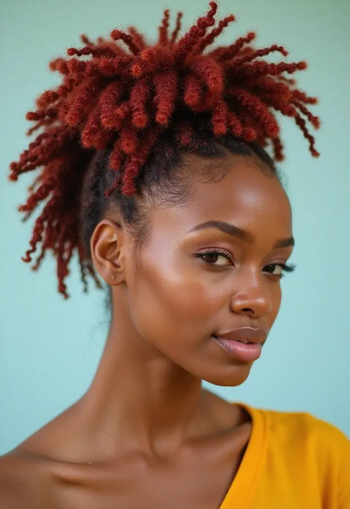 50 Beautiful Hairstyles for Natural Hair You’ll Love - 4. Bantu Knots