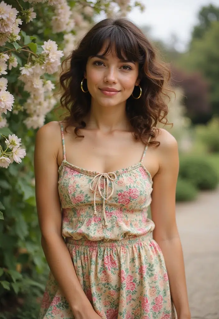 50 Beautiful Hairstyles for Natural Hair You’ll Love - 43. Curly Bangs