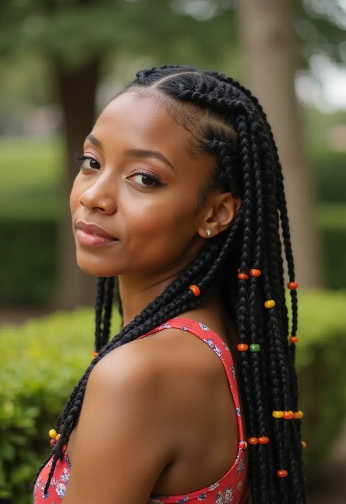 50 Beautiful Hairstyles for Natural Hair You’ll Love - 5. Cornrows