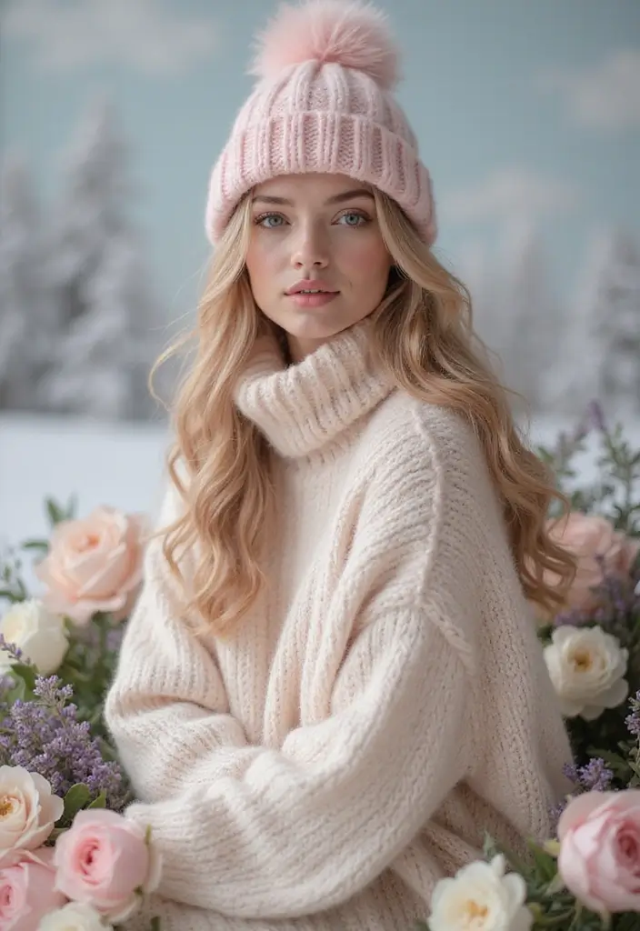50 Beautiful Winter Hair Color Ideas to Warm Up Your Season - 10. Soft Blush Pink