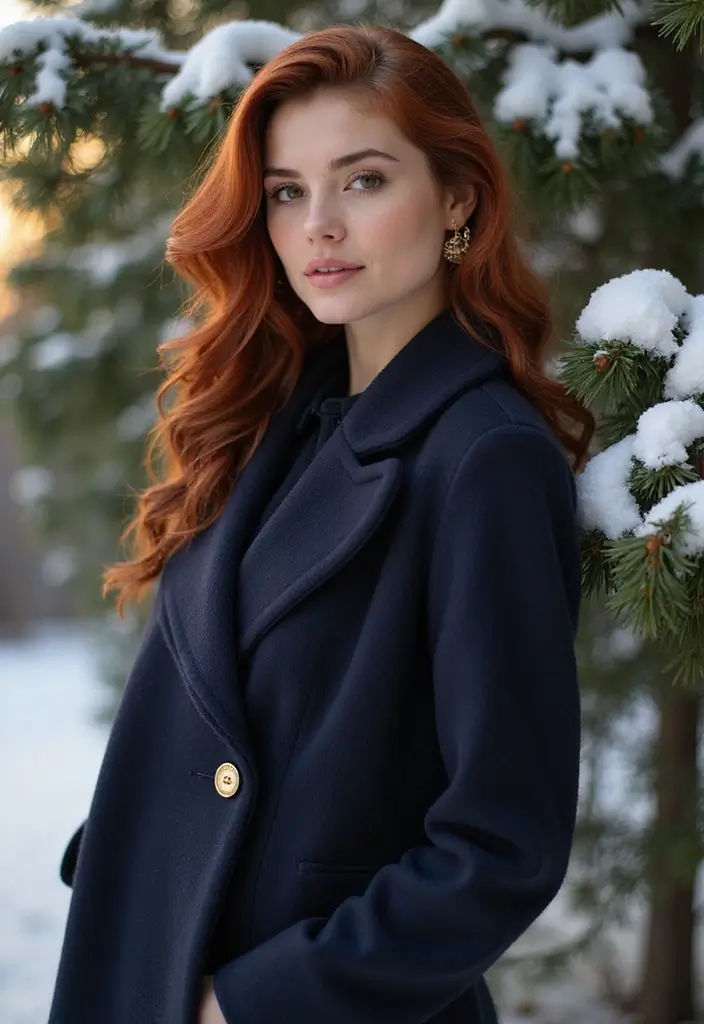 50 Beautiful Winter Hair Color Ideas to Warm Up Your Season - 13. Warm Burgundy