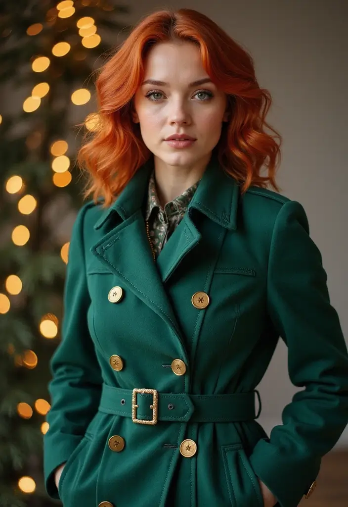 50 Beautiful Winter Hair Color Ideas to Warm Up Your Season - 16. Bright Copper