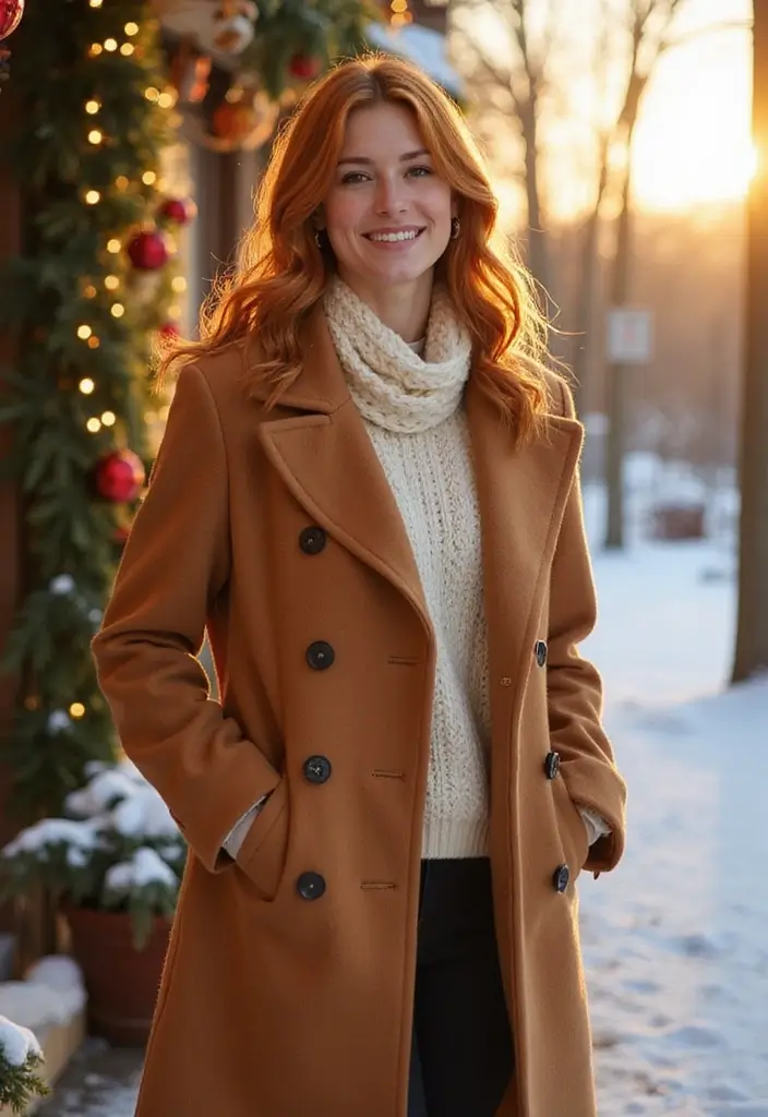 50 Beautiful Winter Hair Color Ideas to Warm Up Your Season - 18. Sun-Kissed Ginger