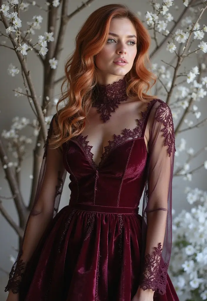 50 Beautiful Winter Hair Color Ideas to Warm Up Your Season - 45. Winter Rose