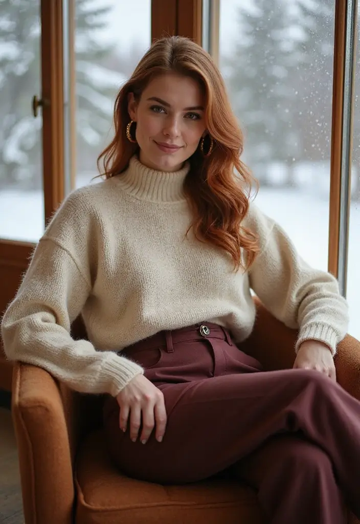 50 Beautiful Winter Hair Color Ideas to Warm Up Your Season - 5. Rich Auburn