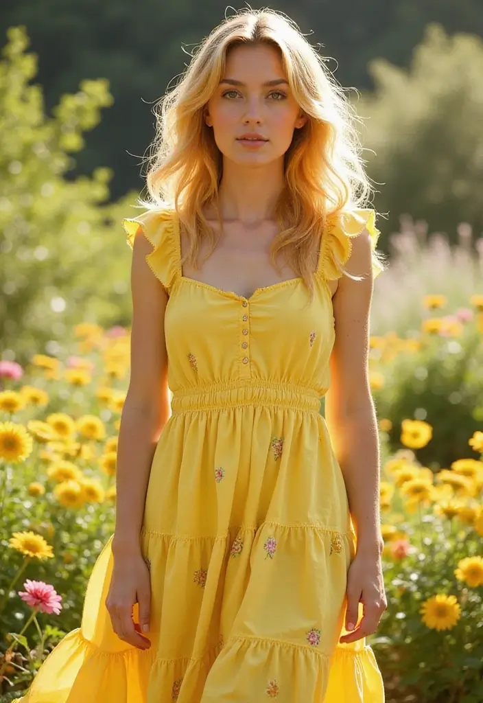 50 Best Hair Color Ideas for Brown Eyes That Pop - 45. Bright Lemon Drop