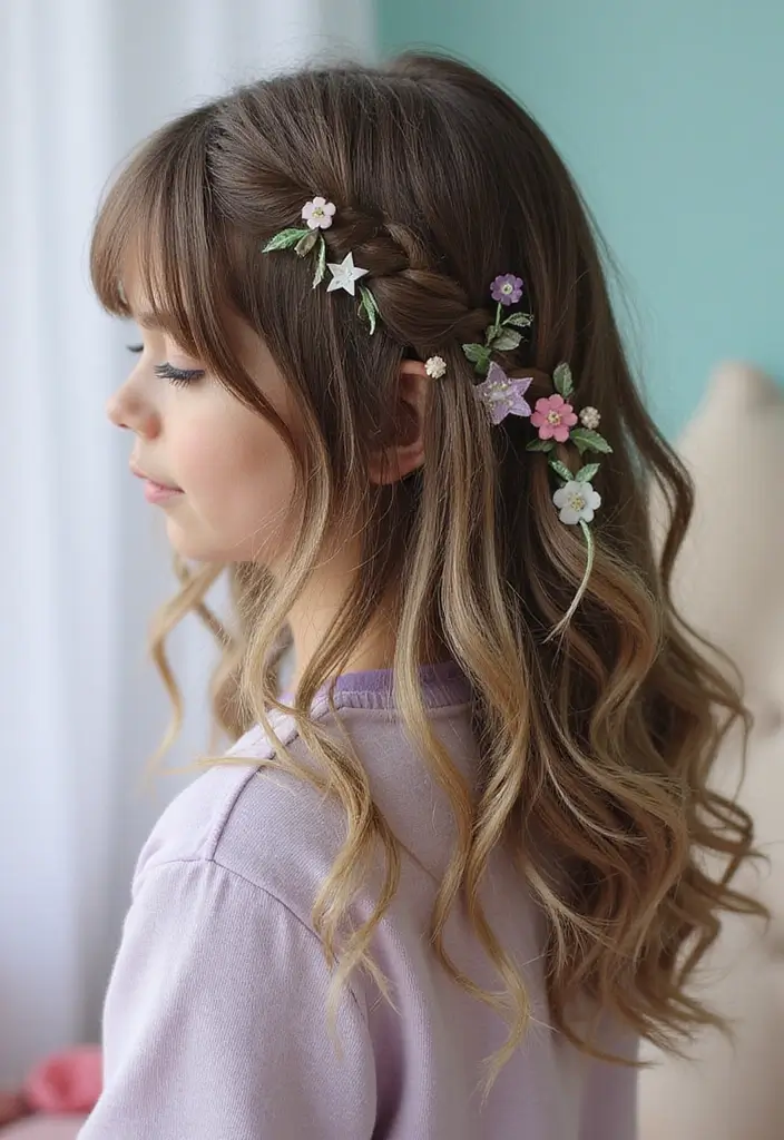 50 Best Hair Color Ideas for Brown Eyes That Pop - 7. Bright Pastel Highlights