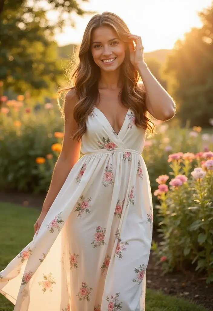 50 Best Hair Color Ideas for Brown Eyes That Pop - 9. Sun-Kissed Highlights