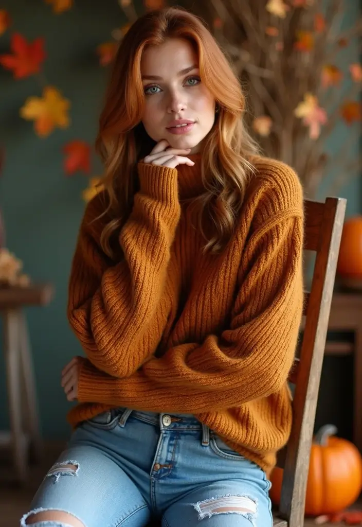 50 Best Hair Color Ideas for Morena Skin Tones - 27. Warm Cinnamon