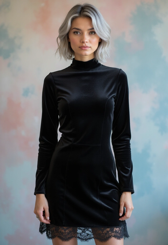 50 Best Hair Color Ideas for Morena Skin Tones - 9. Cool Silver