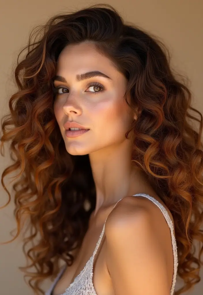 50 Brown Hair Color Ideas with Highlights That Add Dimension 2 50 Brown Hair Color Ideas with Highlights That Add Dimension - 2. Ash Brown with Honey Highlights