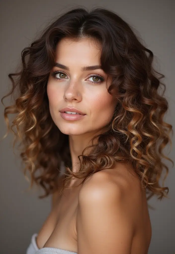 50 Brown Hair Color Ideas with Highlights That Add Dimension 29 50 Brown Hair Color Ideas with Highlights That Add Dimension - 28. Brown with Ash Blonde Highlights