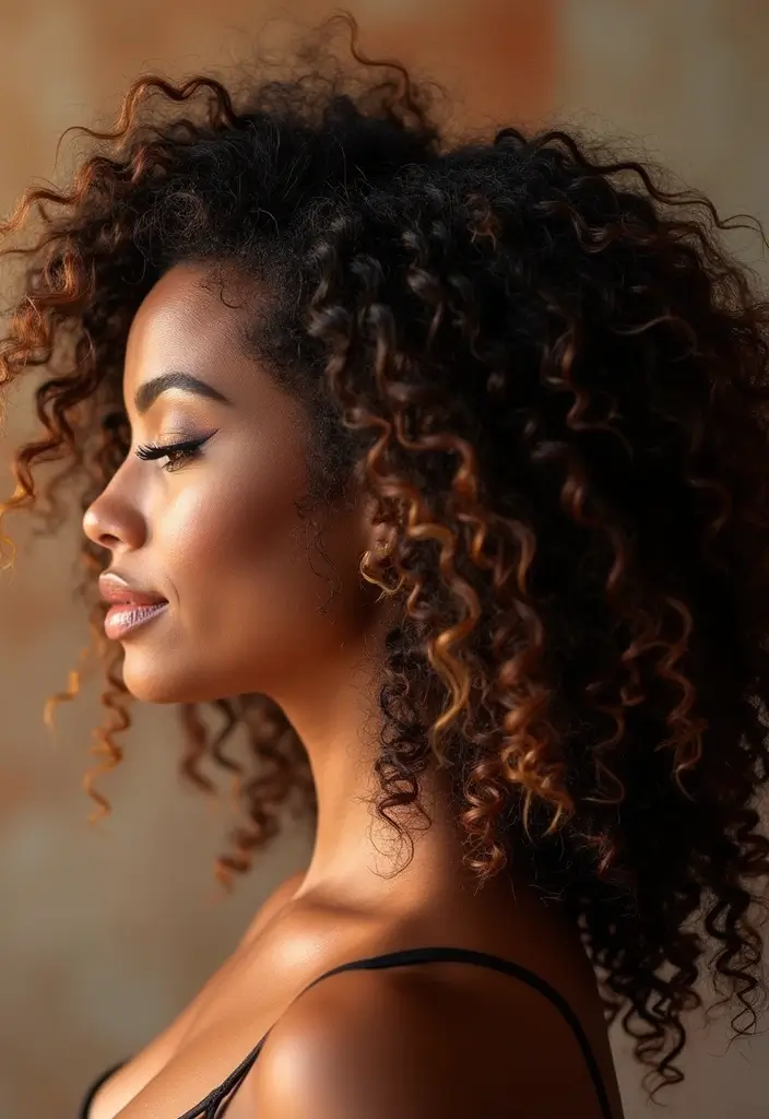 50 Brown Hair Color Ideas with Highlights That Add Dimension 39 50 Brown Hair Color Ideas with Highlights That Add Dimension - 38. Dark Chocolate with Caramel Highlights