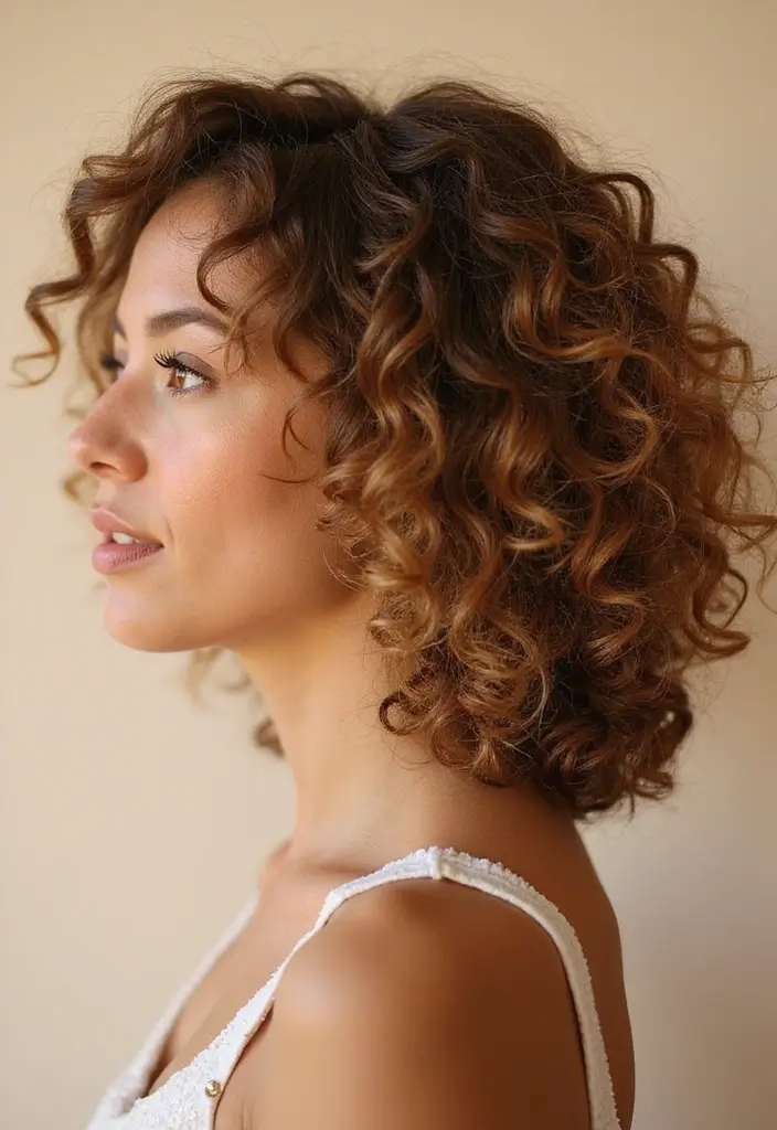 50 Brown Hair Color Ideas with Highlights That Add Dimension 5 50 Brown Hair Color Ideas with Highlights That Add Dimension - 5. Golden Brown with Light Caramel Highlights