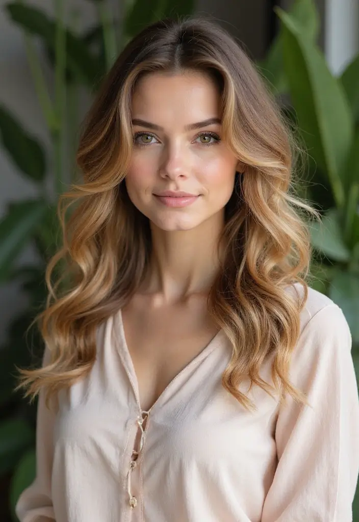 50 Brown Hair with Color Ideas for a Fresh Upgrade - 19. Strawberry Blonde for a Sweet Touch