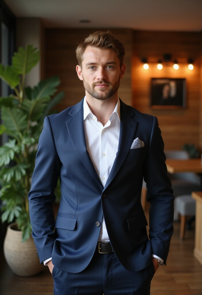 50 Cool Hair Color Ideas for Men Who Want a Fresh Look - 46. Classic Chestnut Short Style