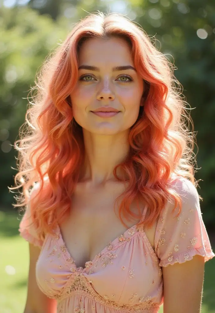 50 Curly Hair Color Ideas That Make Your Curls Pop - 11. Soft Strawberry Curls