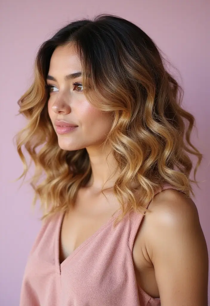 50 Darker Blonde Hair Color Ideas That Feel Elegant - 21. Rich Blonde with Dark Roots