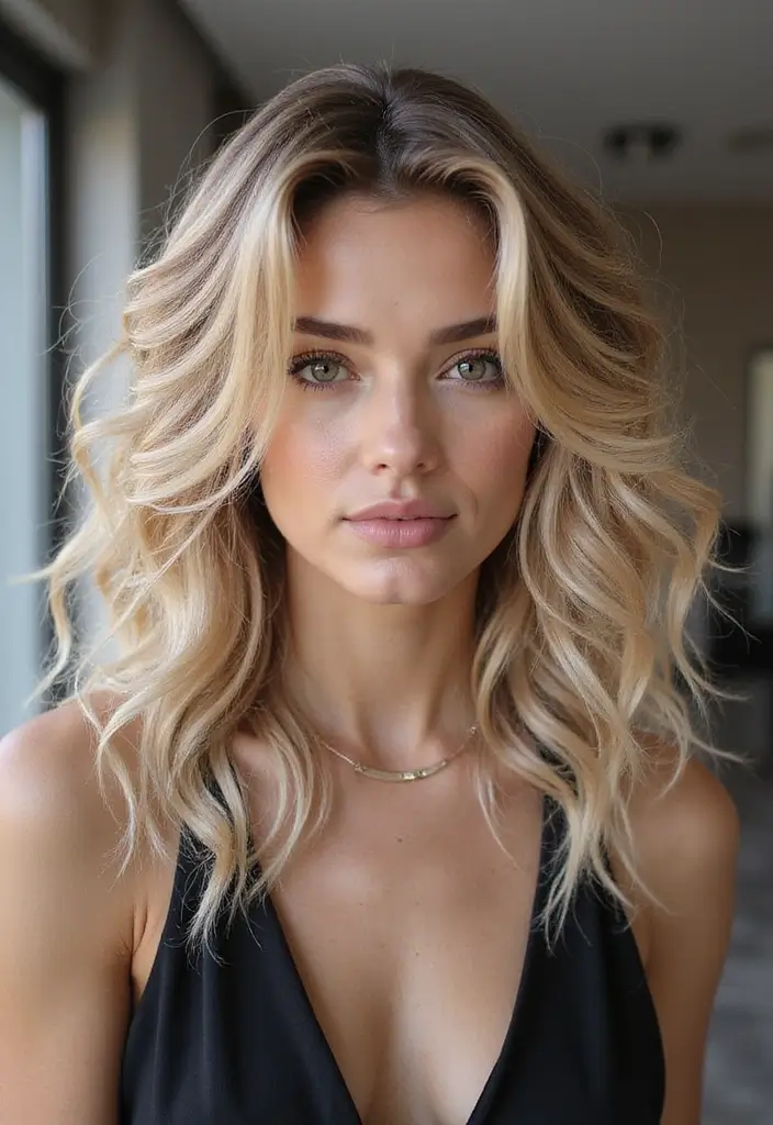 50 Darker Blonde Hair Color Ideas That Feel Elegant - 23. Metallic Blonde
