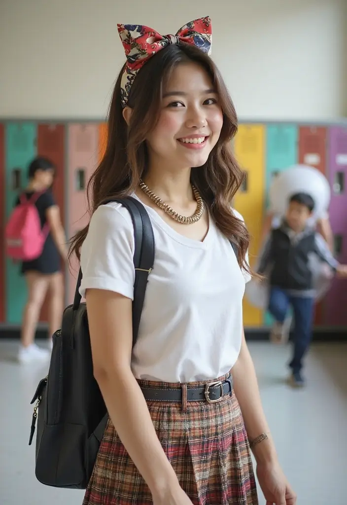50 Easy Hairstyle Ideas for School Girls 43 50 Easy Hairstyle Ideas for School Girls - 43. Easy Hair Bow