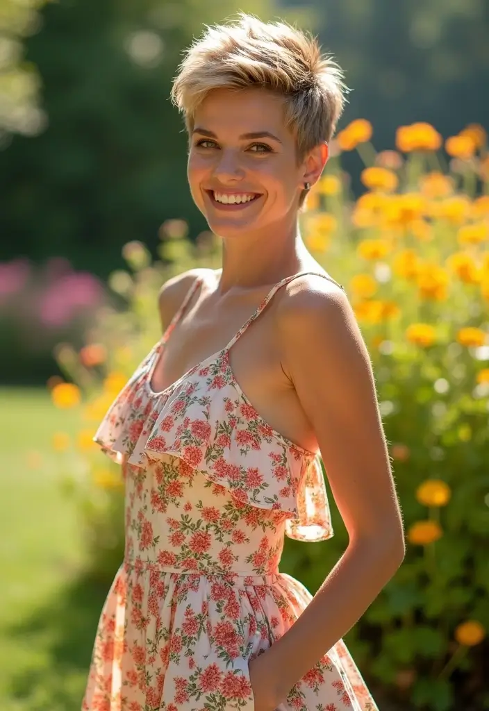 50 Easy Hairstyles for Short Hair That Look Effortlessly Chic - 2. Textured Pixie with Waves