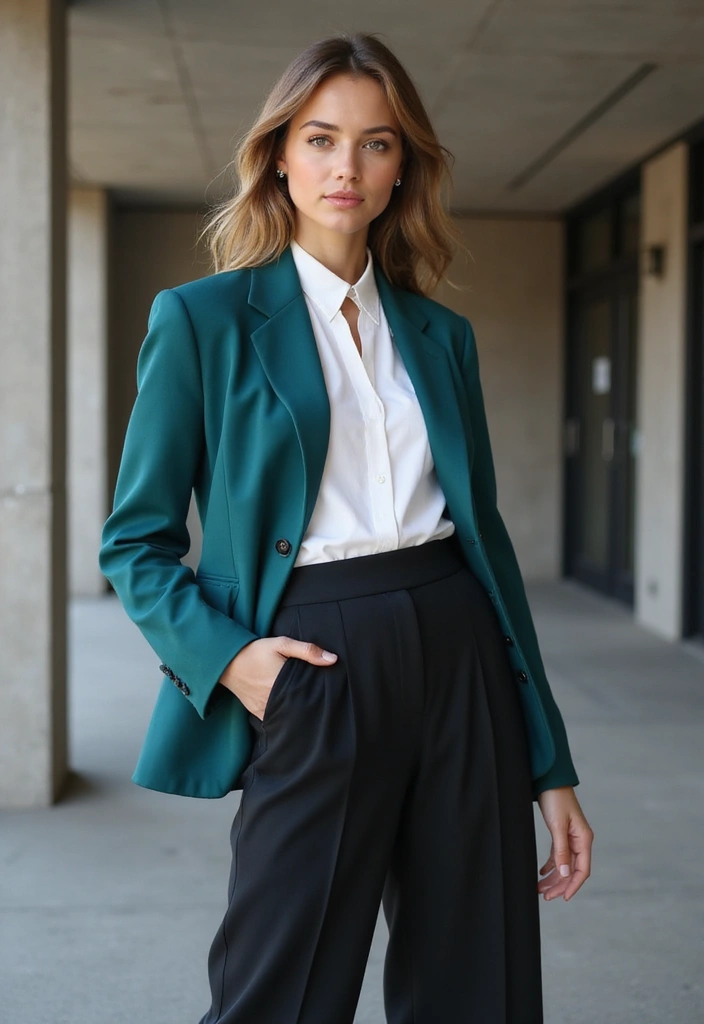 50 Funky Hair Color Ideas for a Bold and Unique Style - 24. Dark Teal
