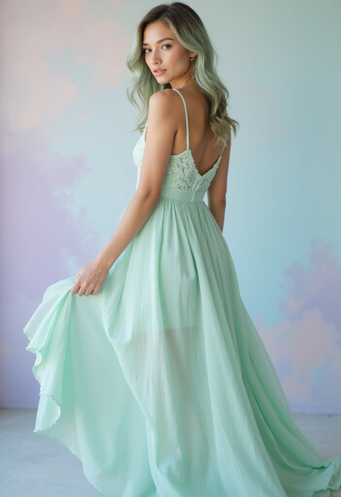 50 Funky Hair Color Ideas for a Bold and Unique Style - 26. Muted Mint