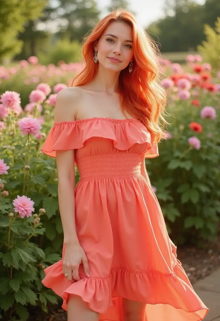 50 Funky Hair Color Ideas for a Bold and Unique Style - 43. Bright Coral