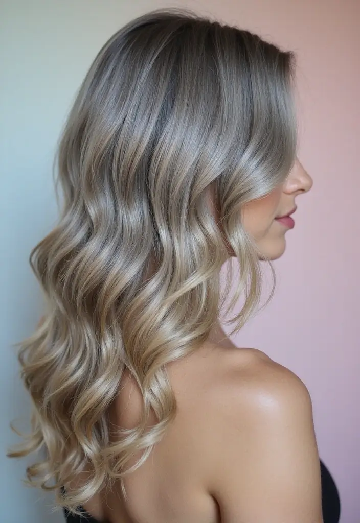 50 Gorgeous Gray Hair Color Ideas That Feel Modern 49 50 Gorgeous Gray Hair Color Ideas That Feel Modern - 49. Vintage Gray with Warm Blonde Highlights