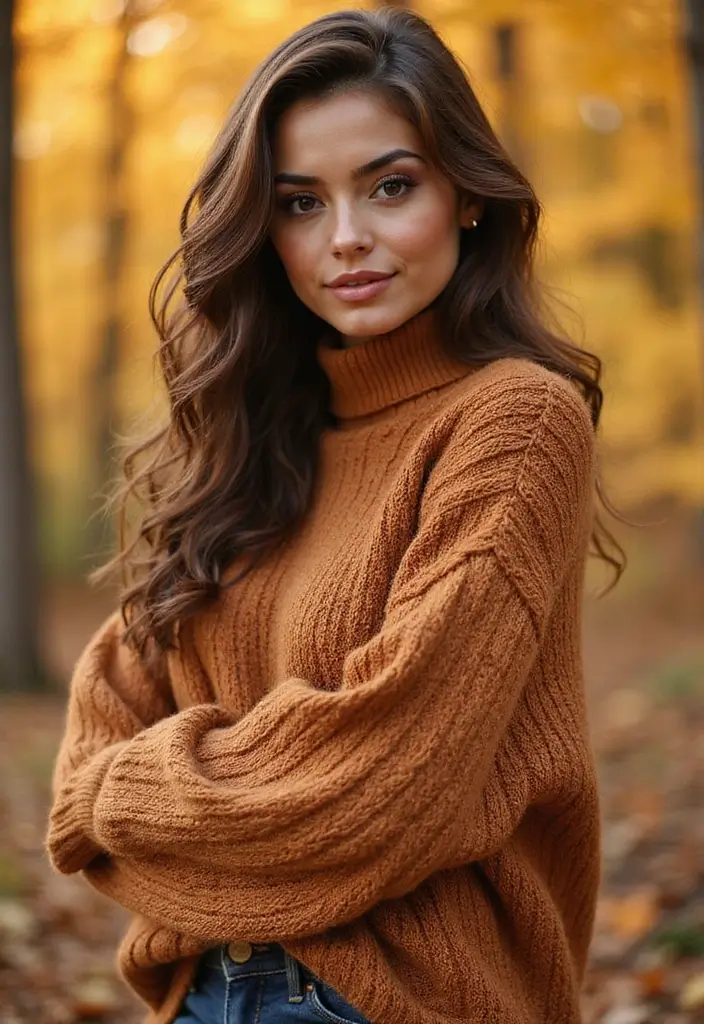 50 Gorgeous Hair Color Ideas for Brunettes You’ll Want to Try - 25. Warm Cocoa Brown