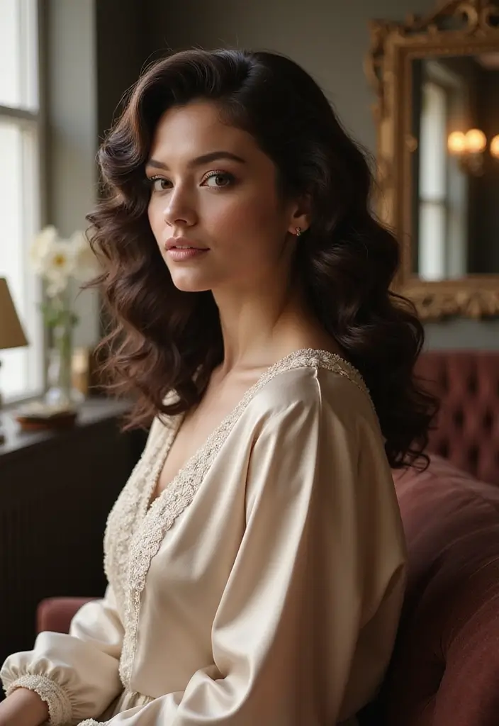 50 Gorgeous Hairstyles with Curly Hair That Pop - 25. Curly Finger Waves
