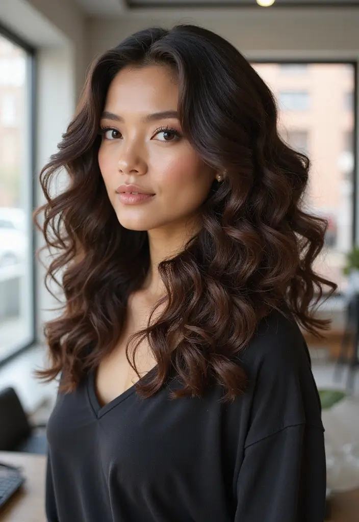 50 Gorgeous Hairstyles with Curly Hair That Pop - 31. Curly Comb Over