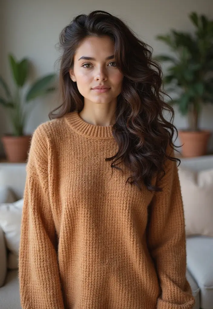 50 Gorgeous Hairstyles with Curly Hair That Pop - 35. Curly Hair with a Side Knot