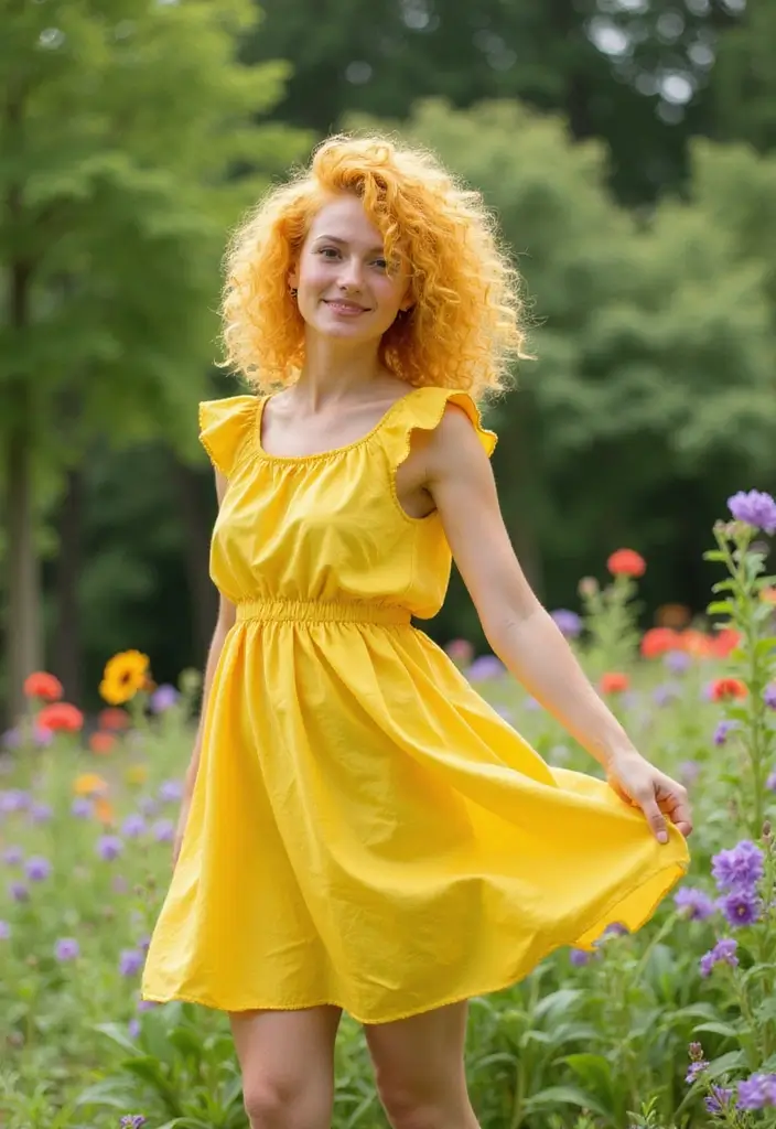 50 Hair Color Ideas for Black Women That Turn Heads 16 50 Hair Color Ideas for Black Women That Turn Heads - 16. Bright Lemon Yellow