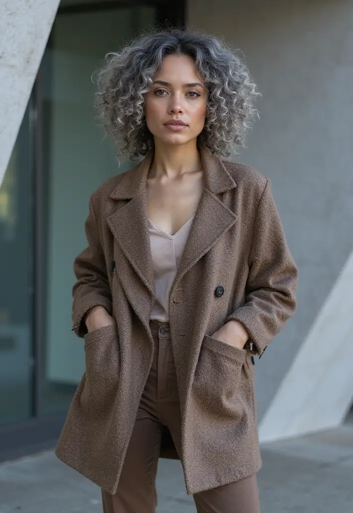 50 Hair Color Ideas for Black Women That Turn Heads 7 50 Hair Color Ideas for Black Women That Turn Heads - 7. Ashy Gray