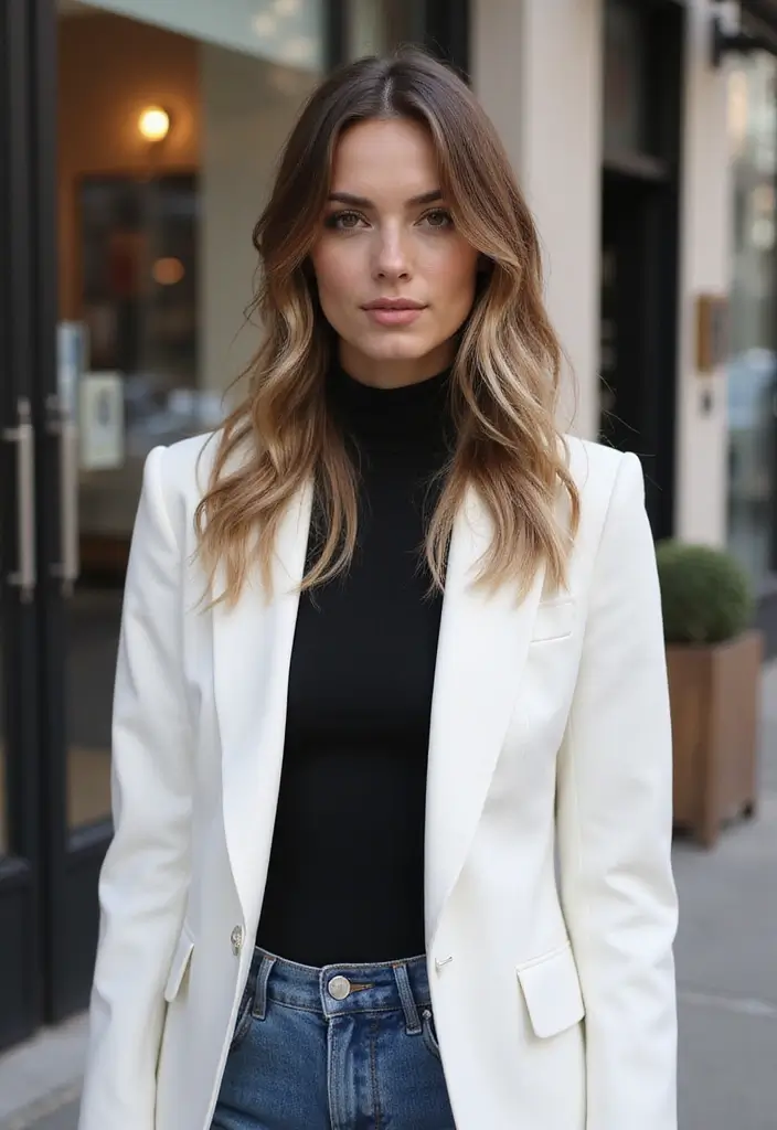 50 Hair Color Ideas for Brunettes That Always Work 11 50 Hair Color Ideas for Brunettes That Always Work - 11. Icy Brown Balayage