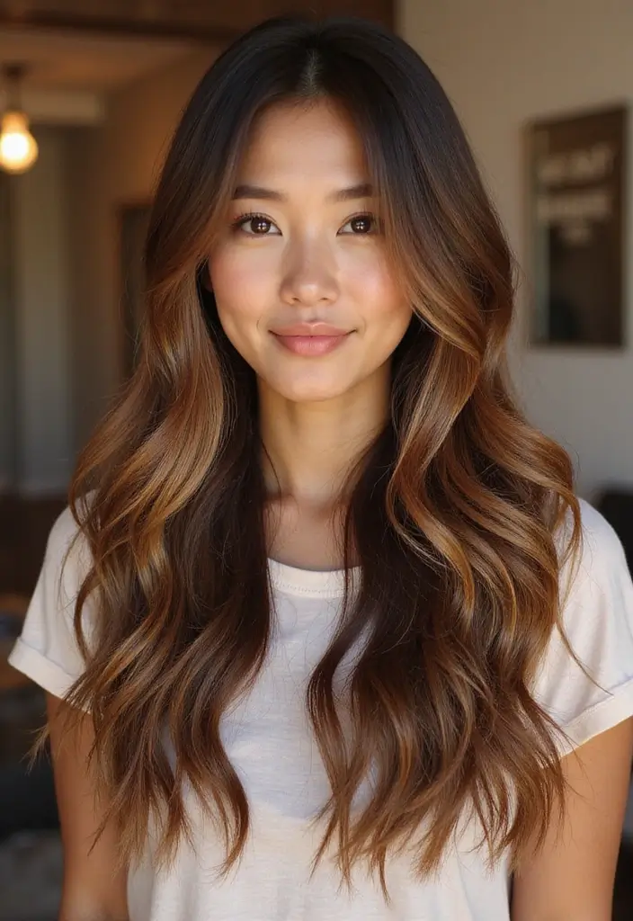 50 Hair Color Ideas for Brunettes That Always Work 17 50 Hair Color Ideas for Brunettes That Always Work - 17. Coffee Brown Balayage