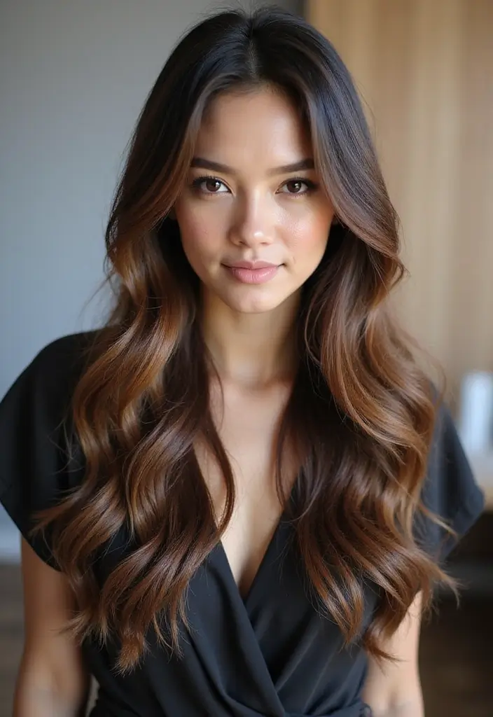 50 Hair Color Ideas for Brunettes That Always Work 22 50 Hair Color Ideas for Brunettes That Always Work - 22. Smoky Brown Balayage